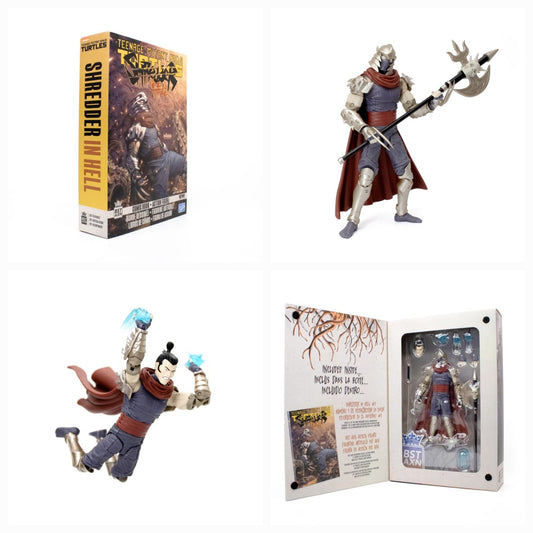 BST AXN Shredder in Hell 6-inch Action Figure & IDW Comic